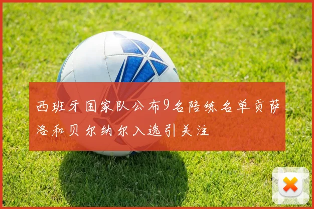 西班牙国家队公布9名陪练名单贡萨洛和贝尔纳尔入选引关注